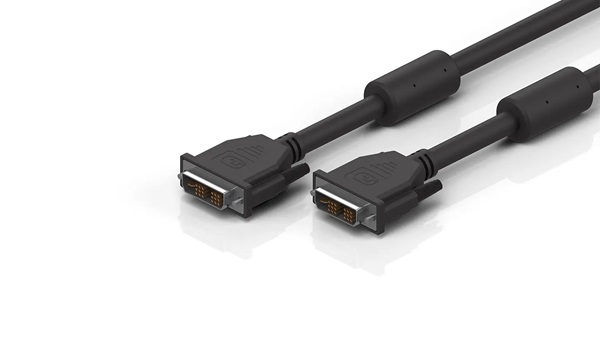 Cáp màn hình, có vỏ bọc, PVC, lắp đặt cố định, màu đen | C9900-xxxx