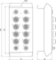 Thiết bị I/O Beckhoff EQ2339-0022 – Module 16 kênh digital kết hợp, 24VDC, IP67, vỏ thép không gỉ