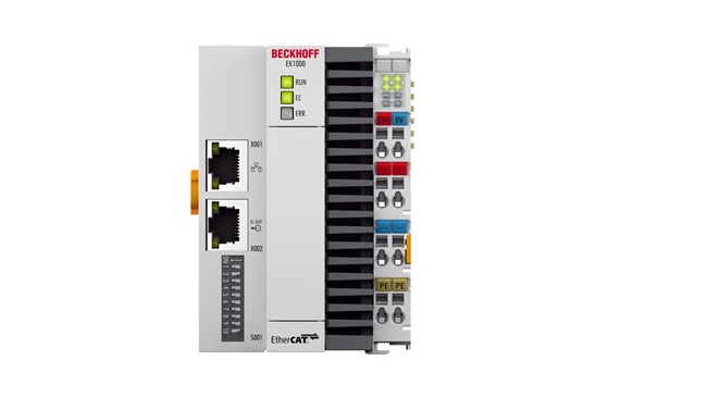 Bộ ghép nối EtherCAT TSN Beckhoff EK1000 | Kết nối thiết bị I/O qua mạng TSN