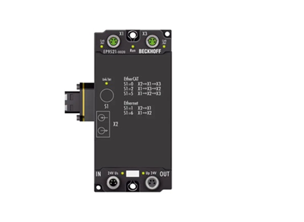 Hộp chuyển đổi giao thức EtherCAT Beckhoff EP9521-0020 – Media Converter 100 Mbit/s, 24VDC