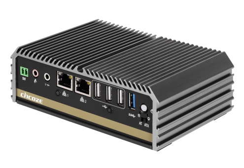 Máy tính công nghiệp không quạt Cincoze DA-1000 Tiết kiệm năng lượng & PC không quạt I/O cơ bản