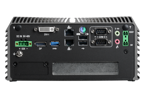 Máy tính nhúng công nghiệp không quạt Cincoze DE-1001 tiết kiệm năng lượng lõi tứ Intel® Atom™ E3845 và 1x mở rộng PCI / PCIe