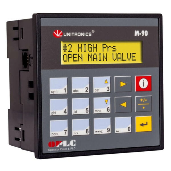 Bộ lập trình PLC mini tích hợp màn hình HMI có bàn phím M91