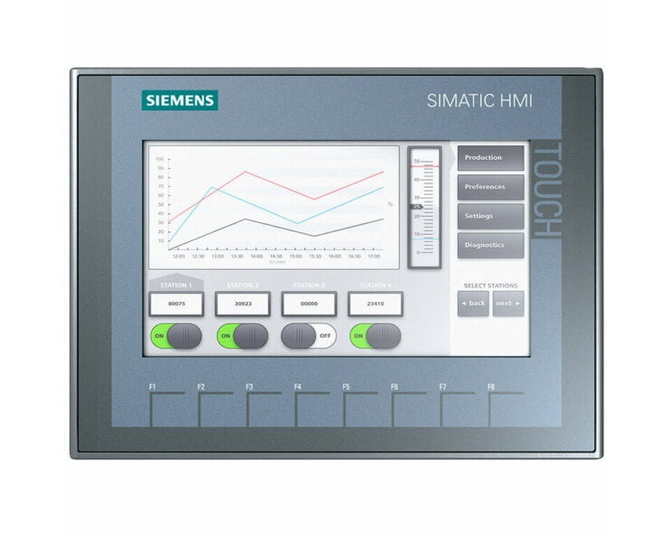Màn hình cảm ứng HMI 7” Key KTP700 Basic DP Siemens SIMATIC 6AV2123-2GA03-0AX0
