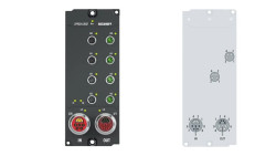 Thiết bị phân nhánh 4 cổng có cấp nguồn Beckhoff EP9224-2037 – Giao tiếp EtherCAT, chuẩn ENP, đầu nối B17