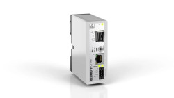 Bộ chuyển đổi tín hiệu Ethernet/EtherCAT Beckhoff CU1561 | Tốc độ 100 Mbit/s, Cáp quang POF, Nguồn 24V DC