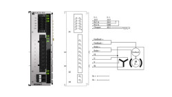 Terminal điều khiển chuyển động 1 kênh Beckhoff ELM7231-9018 – EtherCAT, Safe Motion, 16A