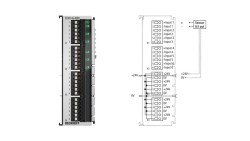 Module đo analog đa chức năng 6 kênh Beckhoff ELM3146-0000 – Đầu vào điện áp/dòng ±10 V, ±20 mA, 24 bit, EtherCAT