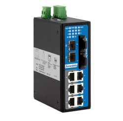Switch công nghiệp 3Onedata IES7112G-4GS , 8 cổng Gigabit Ethernet, 4 cổng quang SFP