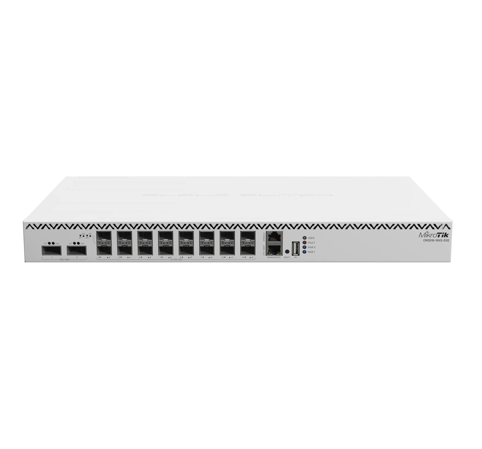 Switch 100 Gigabit MikroTik CRS518-16XS-2XQ-RM 