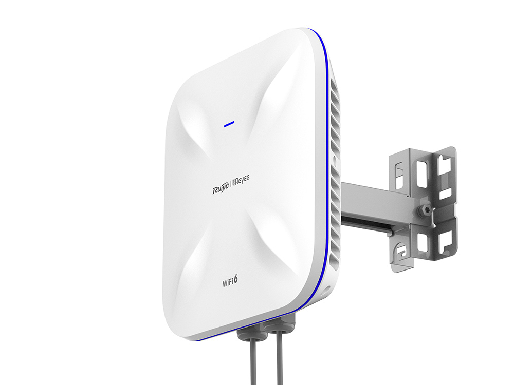 Bộ phát WiFi 6 802.11ax Ngoài Trời Ruijie RG-RAP6260(G), tốc độ 1775Mbps, IP68