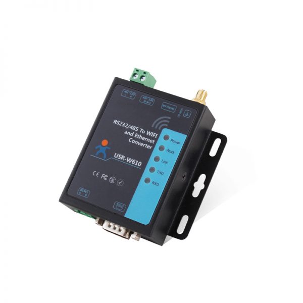 Bộ chuyển đổi 1 cổng RS232/RS485 sang Wifi USR-W610