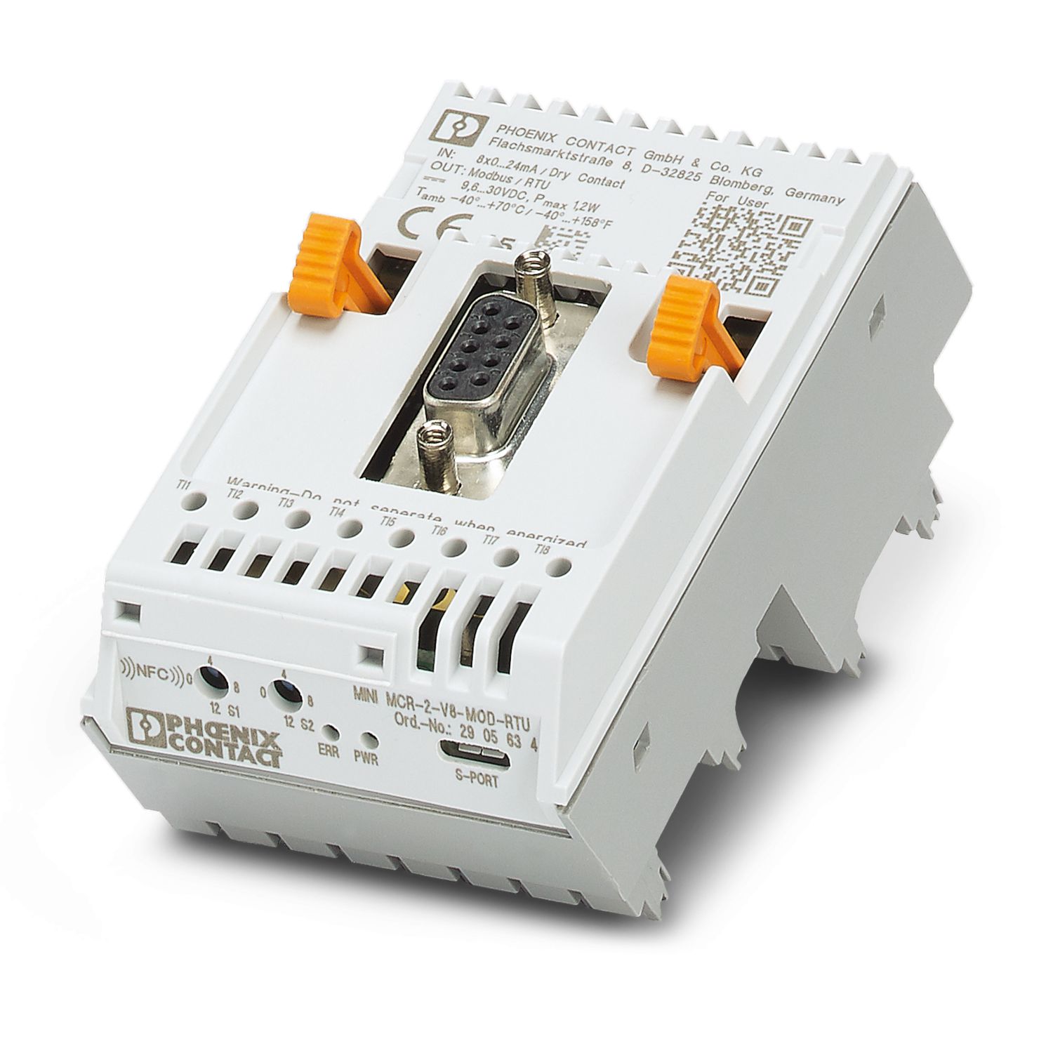 Module truyền thông Modbus/RTU cho dòng MINI Analog Pro – MINI MCR-2-V8-MOD-RTU